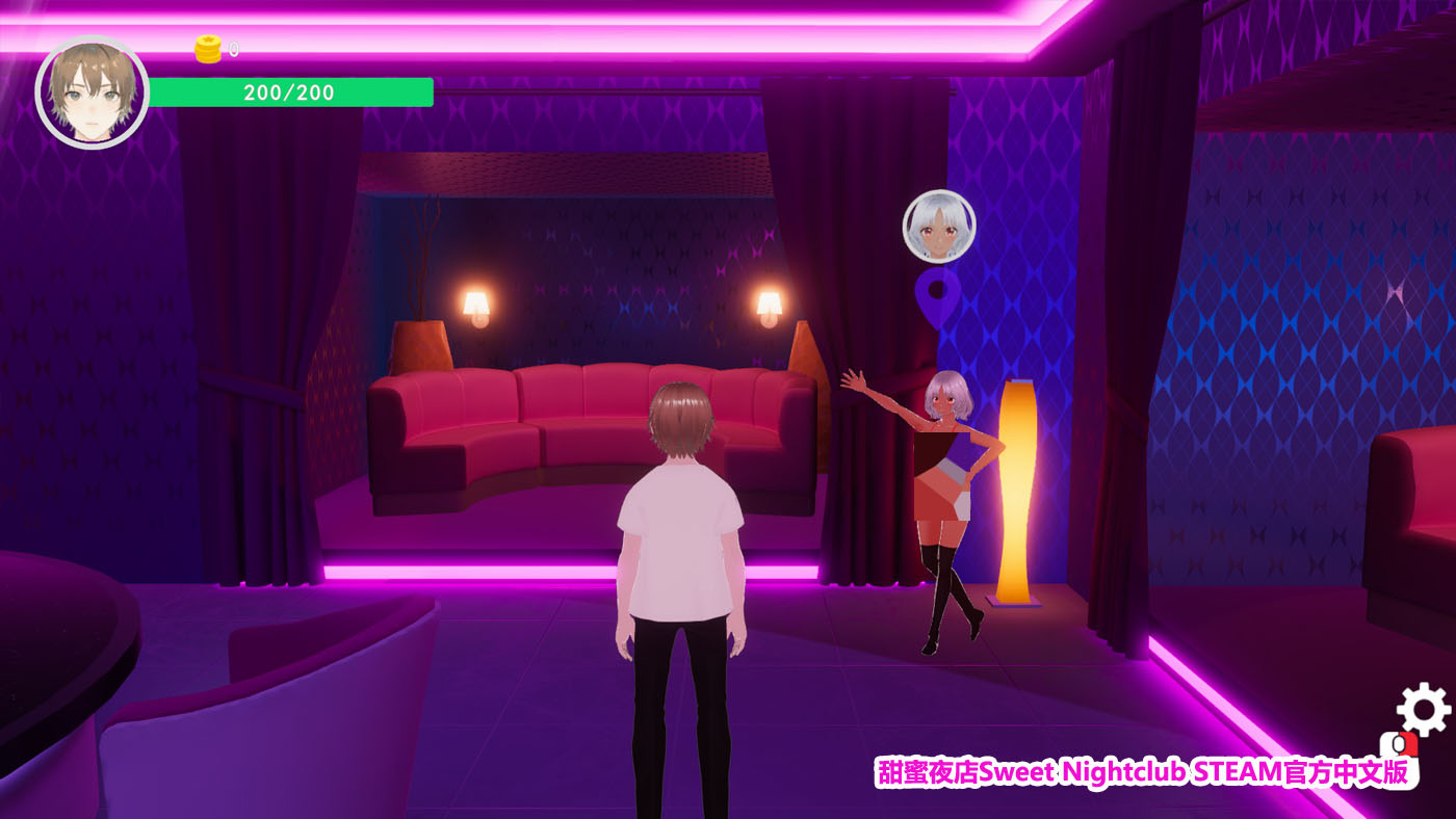 [3DSLG/PC游戏]甜蜜夜店Sweet Nightclub STEAM官方中文版[新作/百度网盘链接]