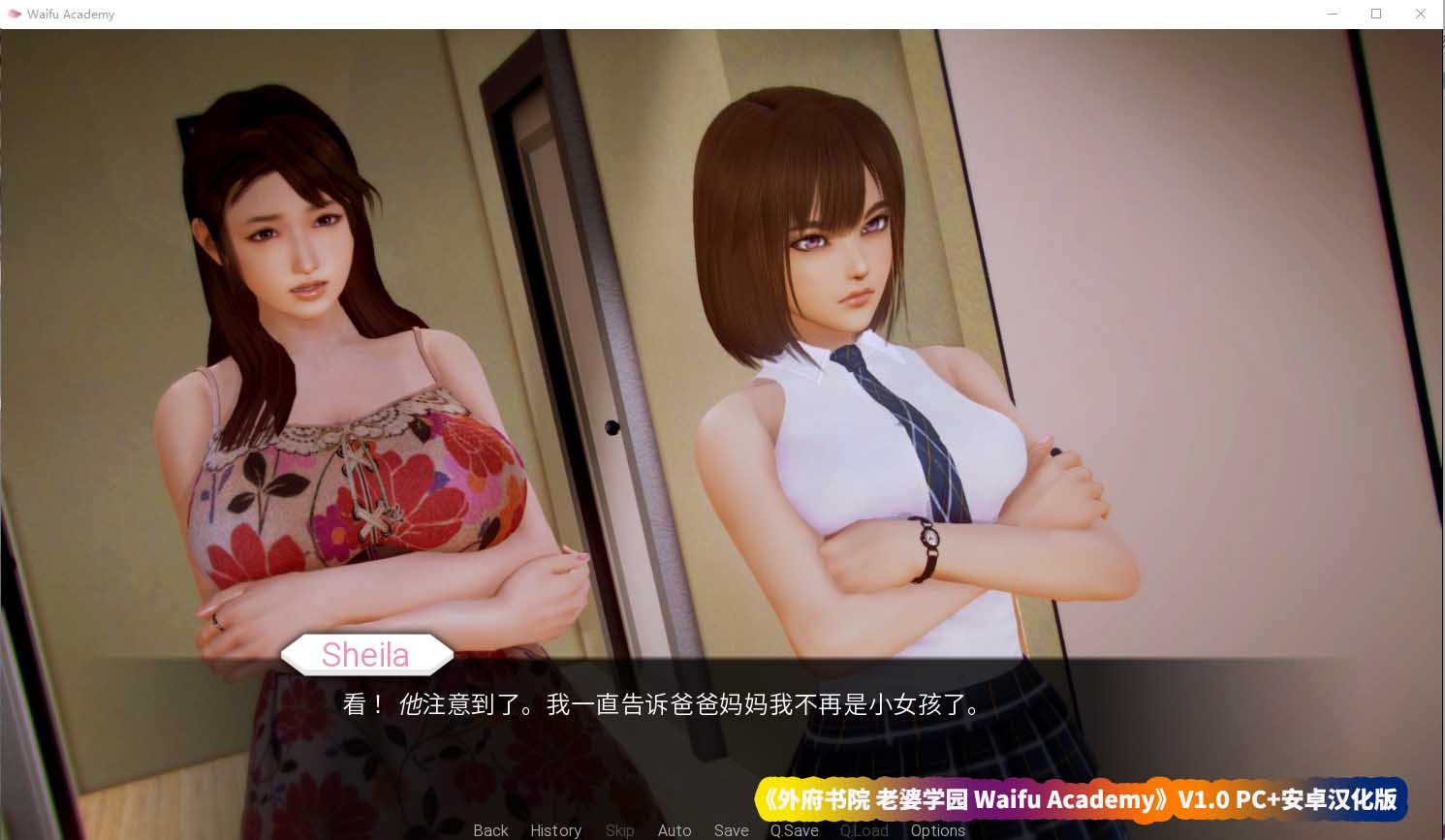 SLG安卓汉化游戏合集《老婆学园 Waifu Academy》V1.0 PC+安卓汉化版[百度云下载]