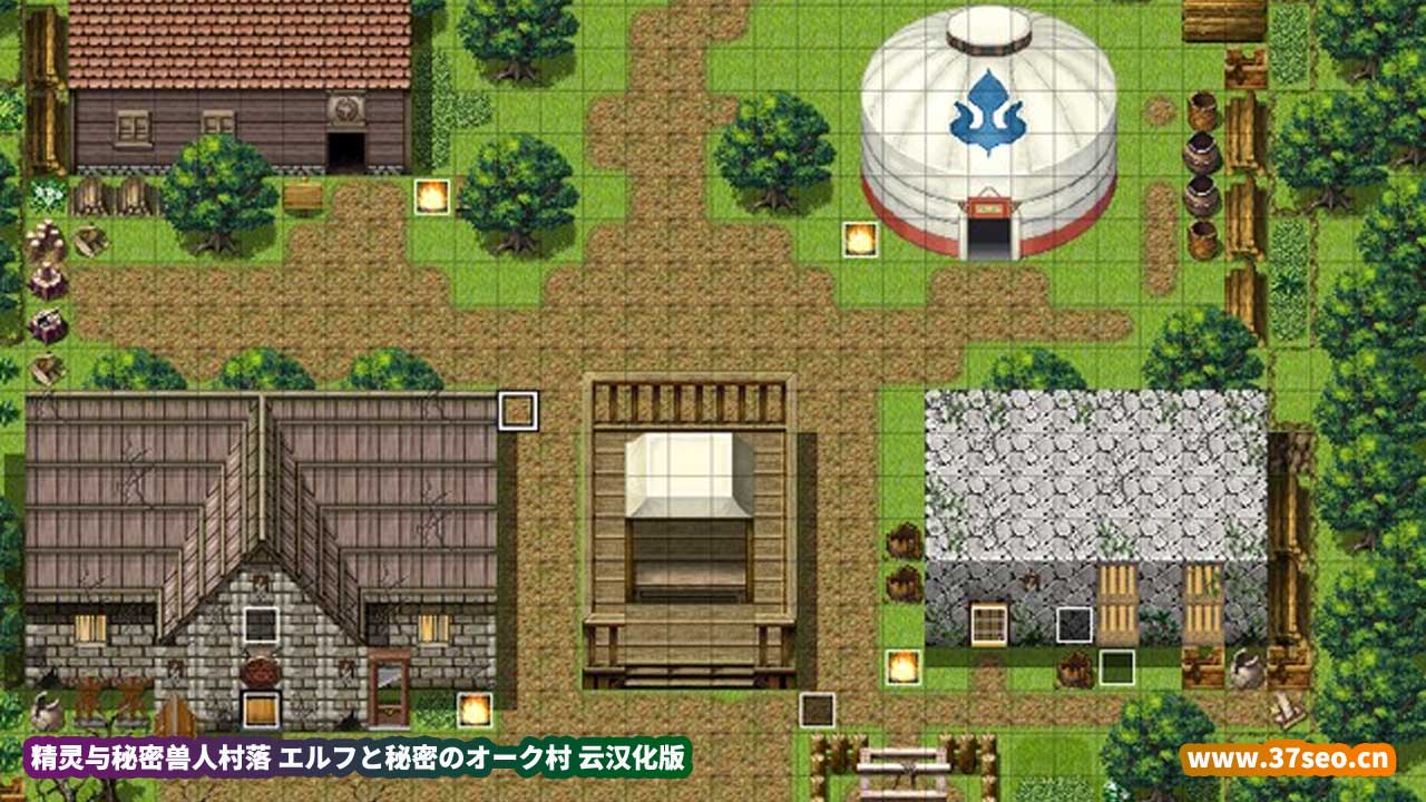 [RPG/汉化/NTR] 精灵与秘密兽人村落 エルフと秘密のオーク村 云汉化版 [百度网盘]