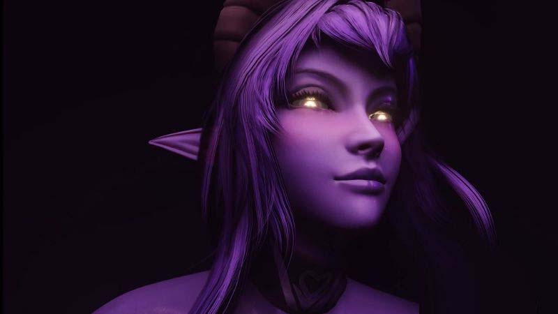 [3D同人/4K全动态CV] 被禁止的黑暗召唤仪式 [3G]