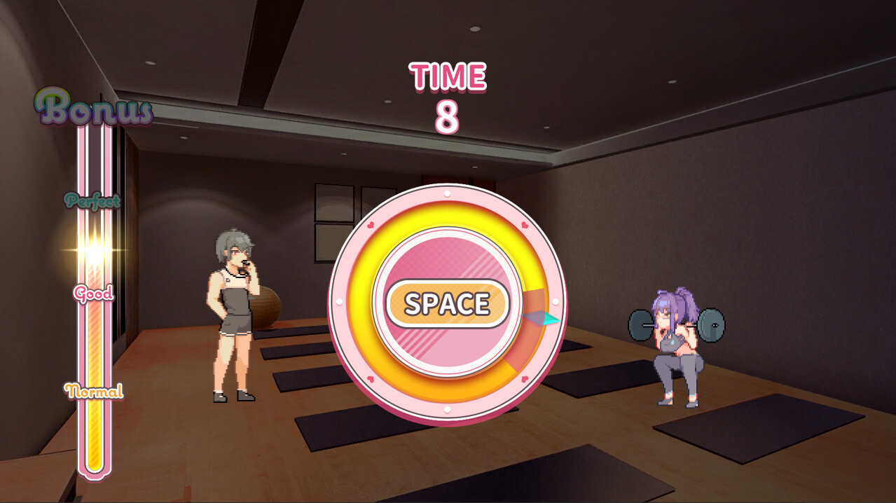 [SLG/STEAM官中/动态/制服]Love X Crotch X GYM/純情 X 股間 X GYM[Ver20240508][PC/1.60G]