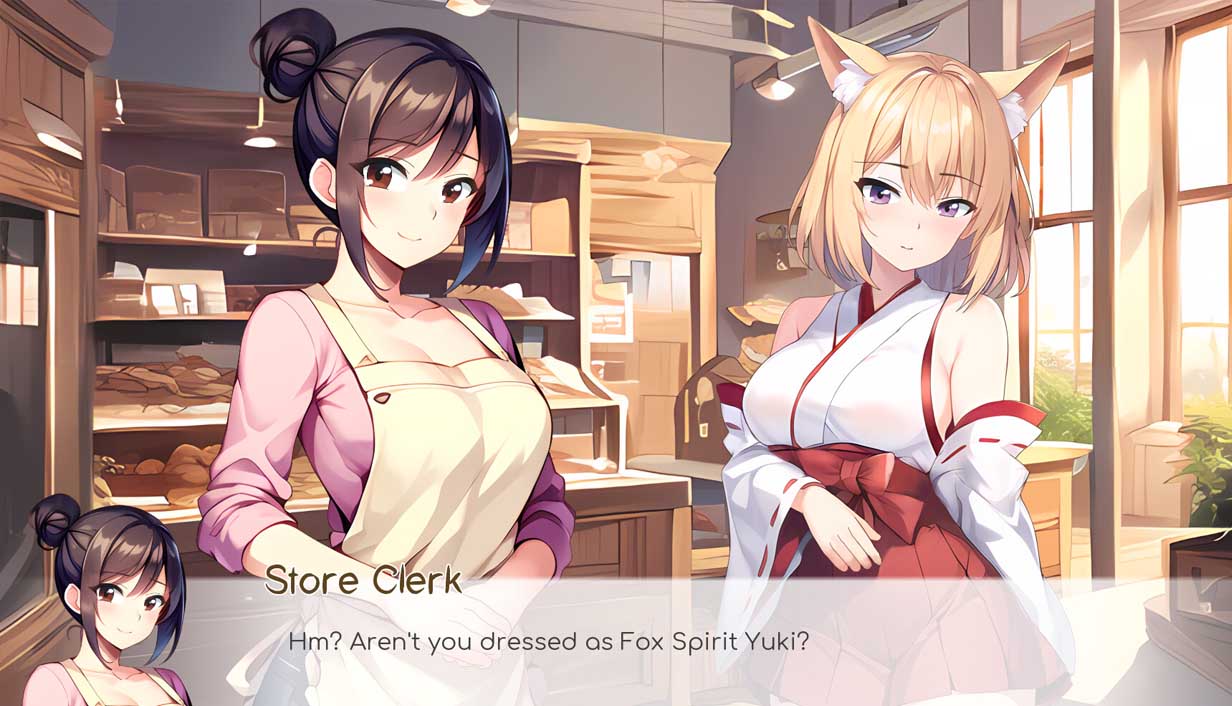 [SLG/汉化/AI作画/兽耳]狐狸精灵契约/Fox Spirit Contract[PC+安卓/2G]