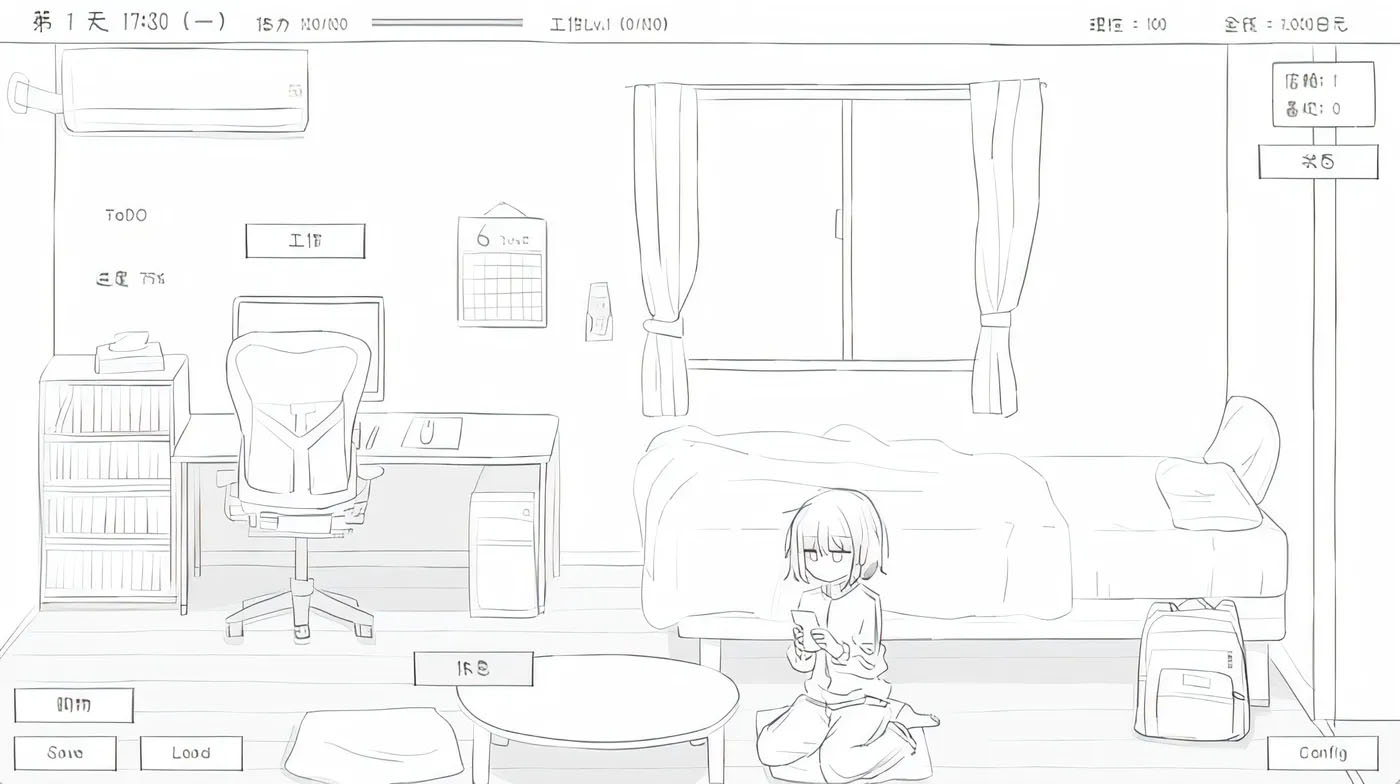 与不登校妹妹一起的30天 Steam官方中文版 [新作/60.1M]  [PC游戏]  